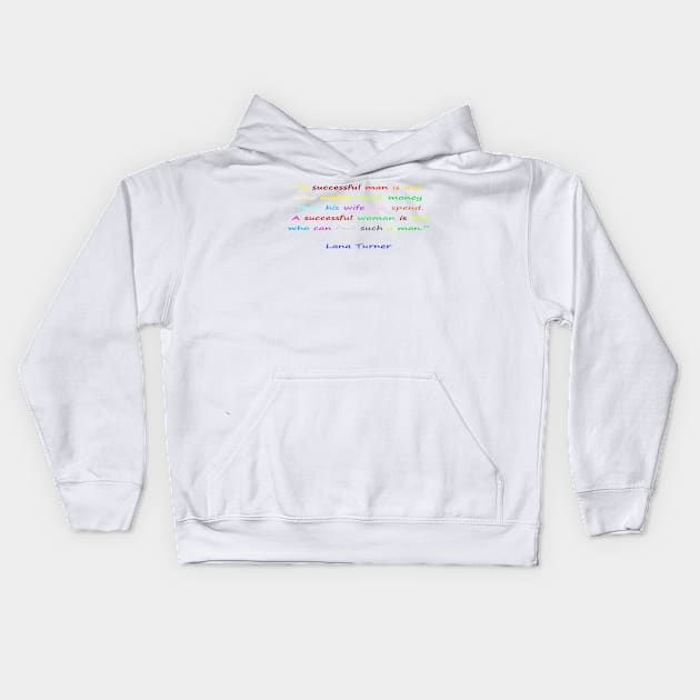 Funny quotes from known people Kids Hoodie by CDUS